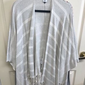 Cabi Fringe Wrap Tassel Shawl